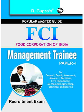 RGupta Ramesh FCI: Management Trainee (Paper-I) Recruitment Exam Guide English Medium